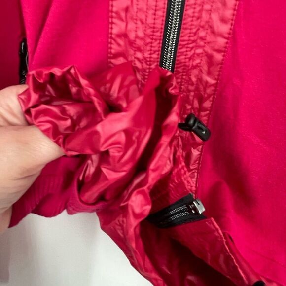 Chico’s Zenergy size L Becca fabric mix jacket in Berry - Picture 9 of 11